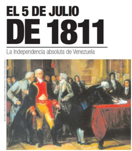 Venezuela 5 de julio de 1811