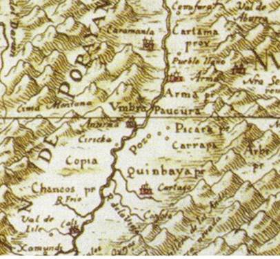 mapa provincia Anserma