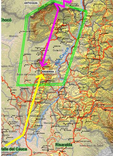 mapa provincia de anserma 3